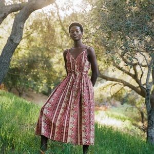 Christy Dawn Lincoln Dress in Blooming Garden